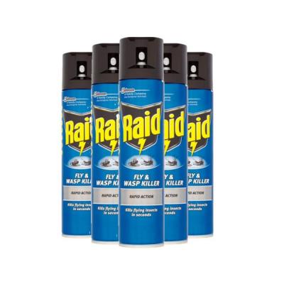 Raid Fly and Wasp Killer 300ml - raid bundle of 300ml aerosols.jpg